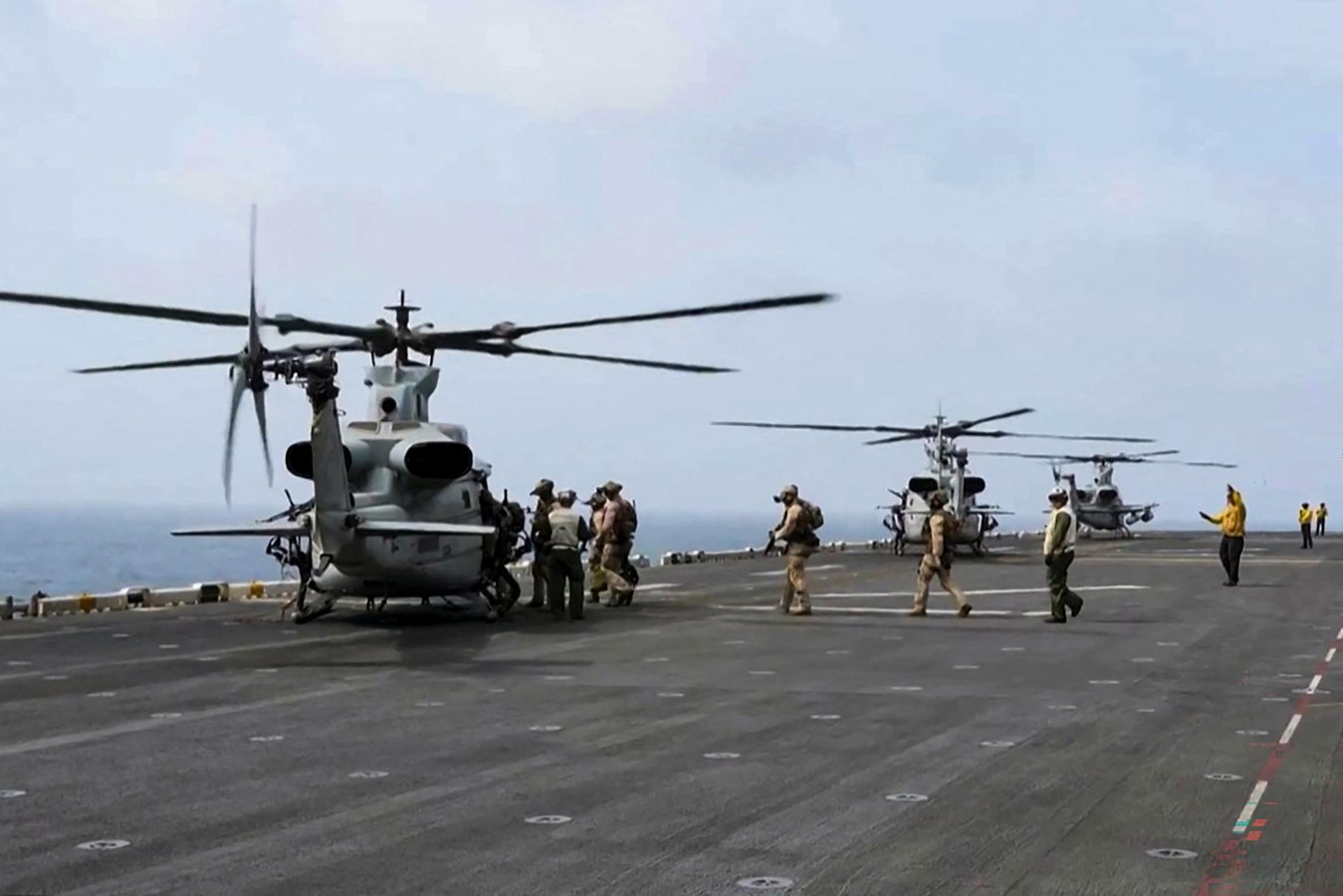 L’armée américaine annonce de nouvelles frappes contre l’Iran