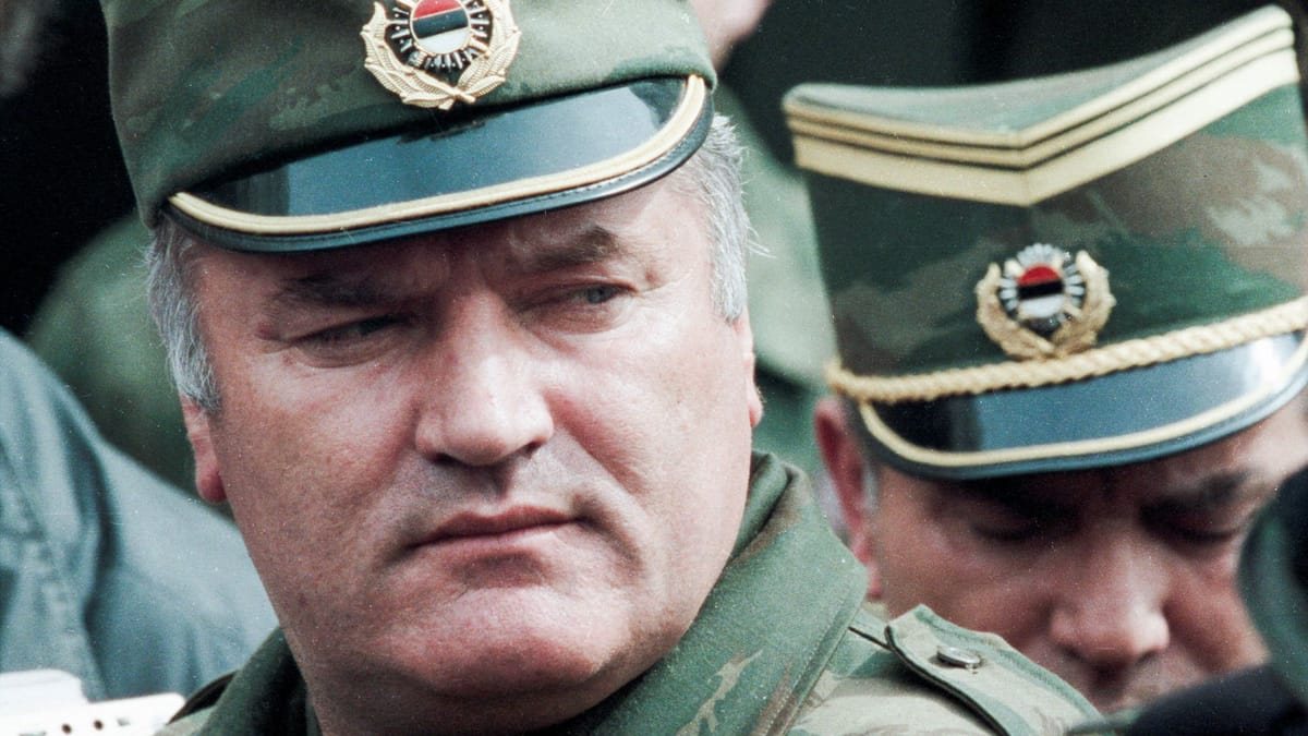 Ratko Mladić, bosnisch-serbischer Armeechef und Kriegsverbrecher, in Den Haag gestorben