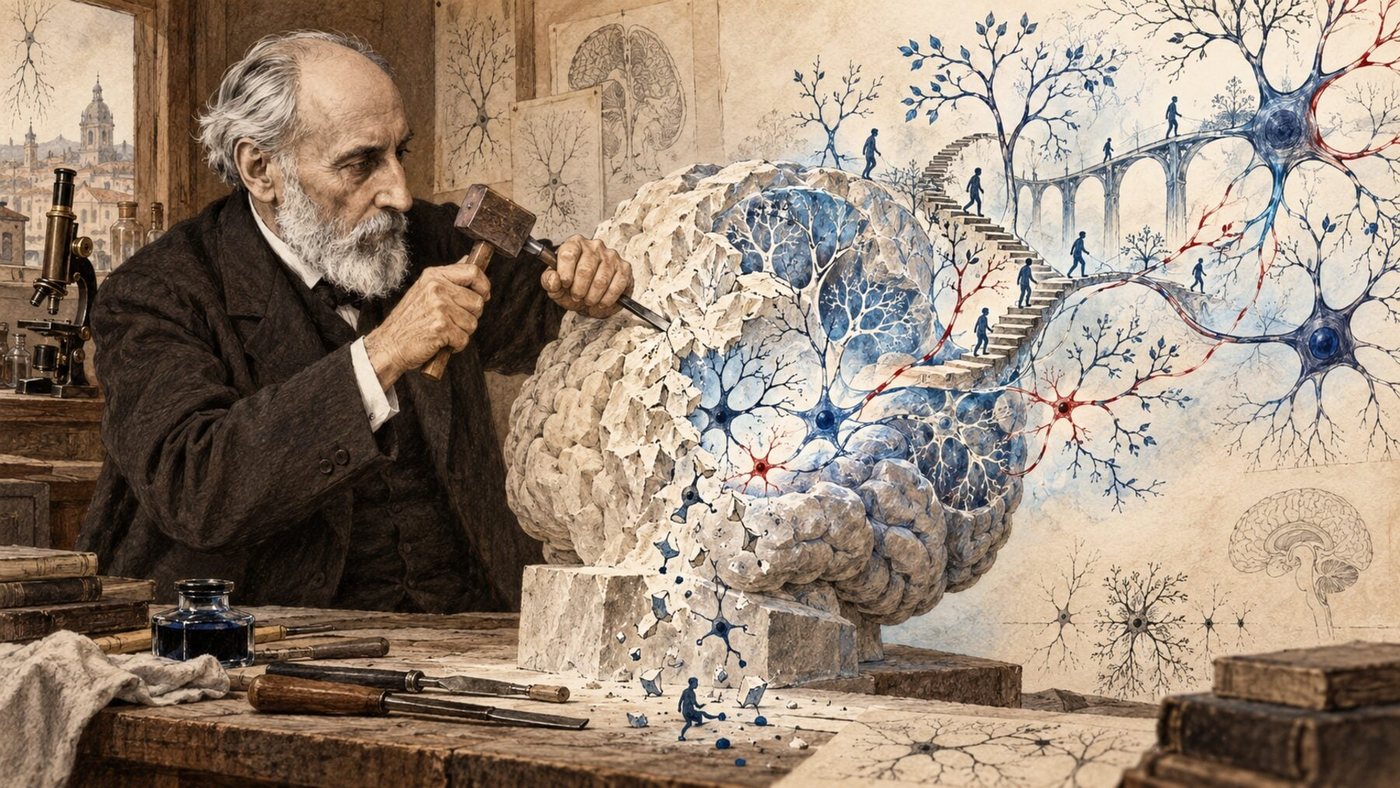 Santiago Ramón y Cajal: «Todo ser humano puede ser escultor de su propio cerebro»