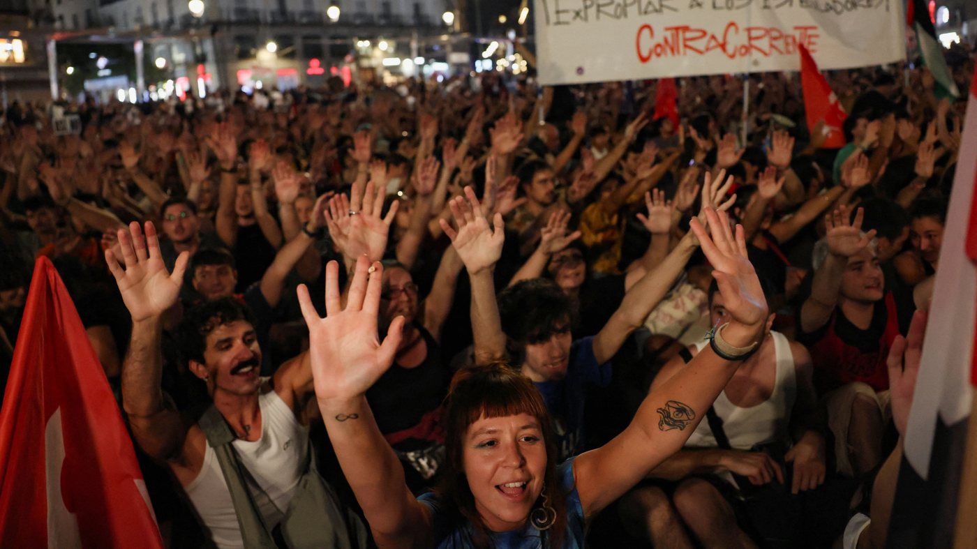 Madrid: Tausende protestieren nach Zwangsräumung einer 87-Jährigen