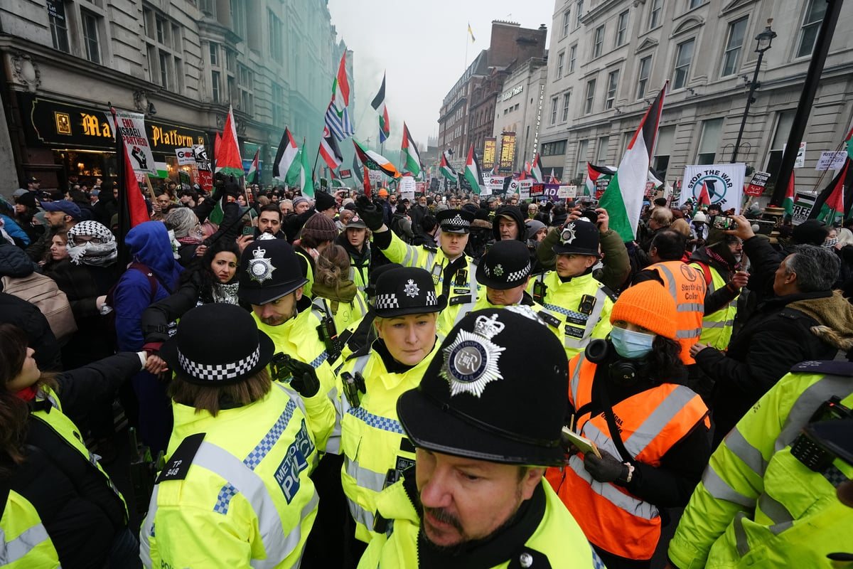 Met Police Impose Strict Conditions on London Palestine March