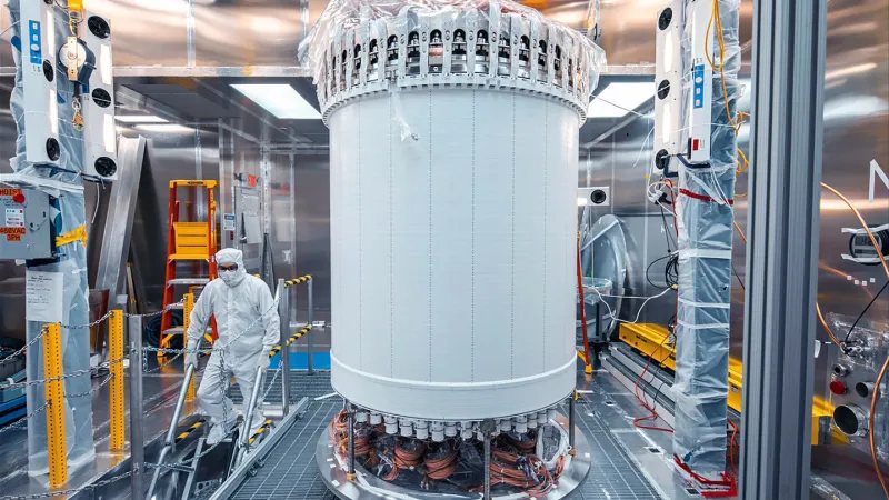 LZ experiment detects possible first trace of dark matter particle